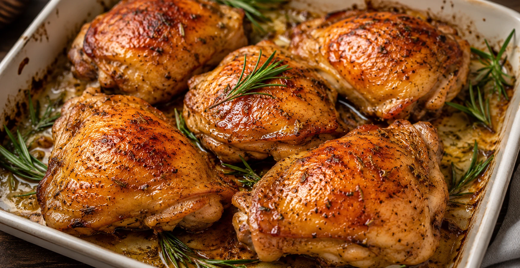 Roasted Chicken Thighs